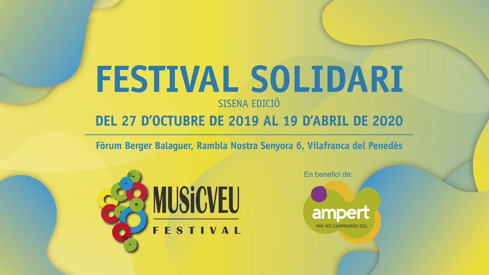 Cartel del festival MusicVeu